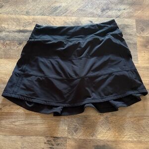 lululemon athletica Classic Black Mini Skirt